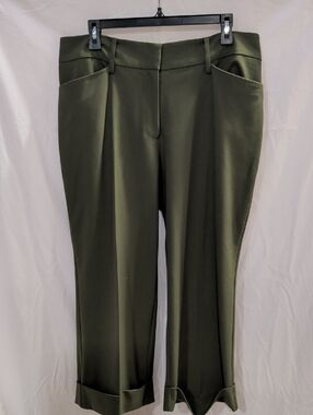 Karen Kane Olive Pants 14